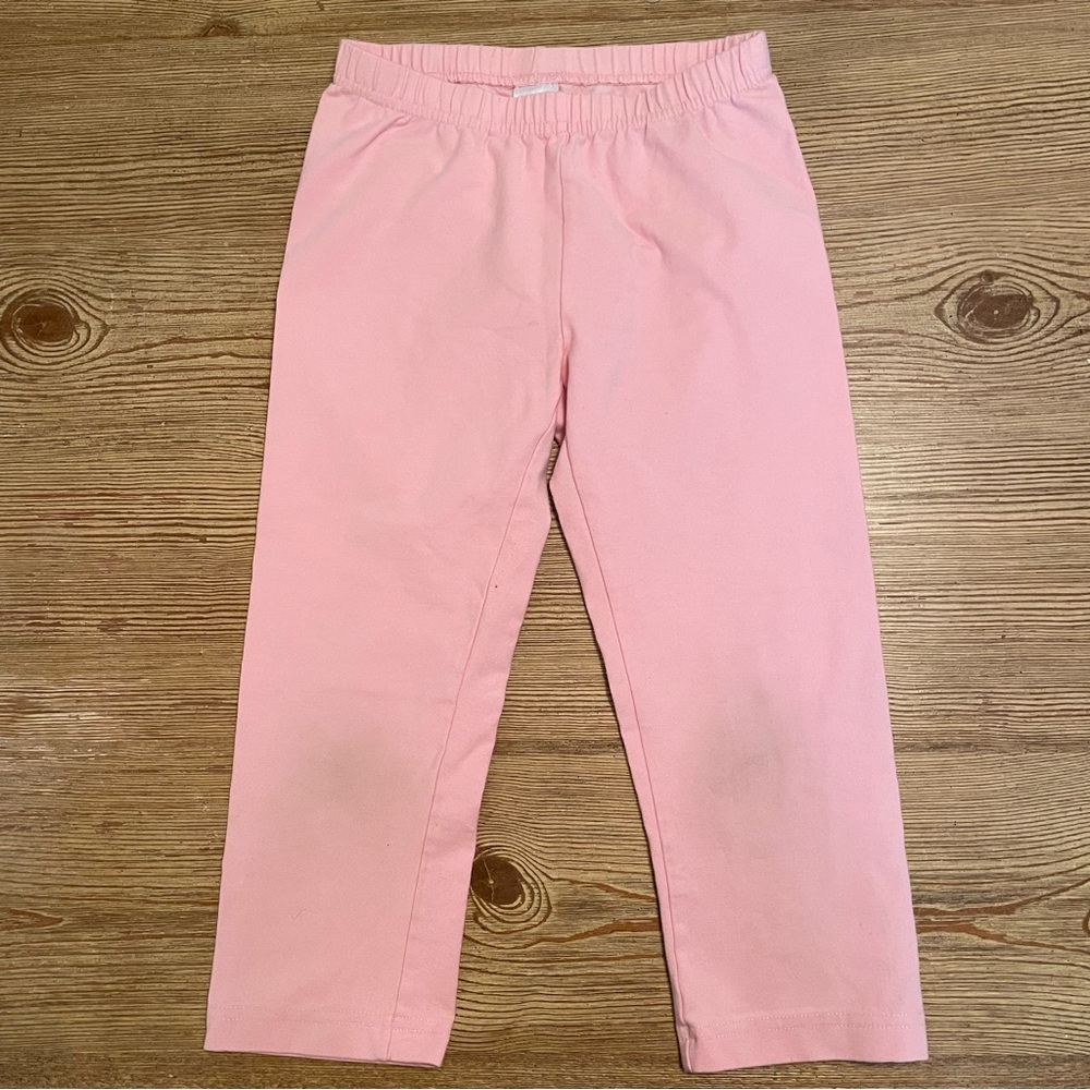 Hanna Andersson Cropped Pink Leggings